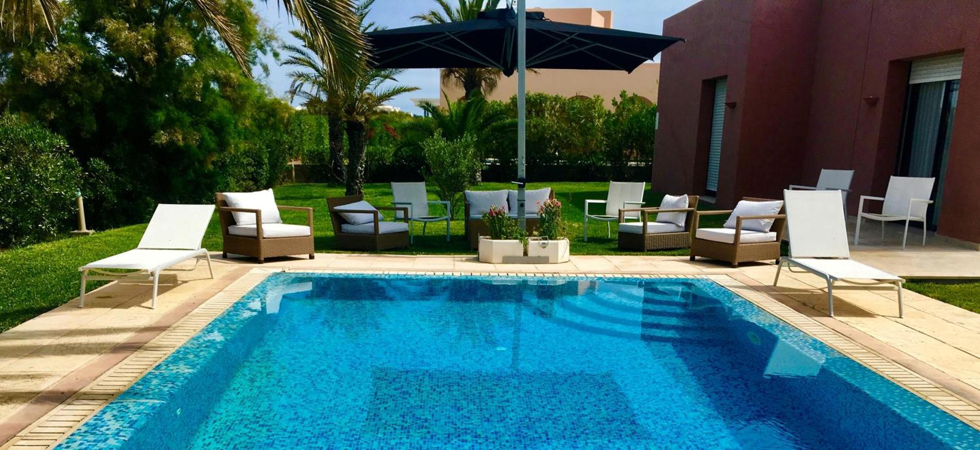 Luxury Villa In La Marsa With Pool Buitenkant foto
